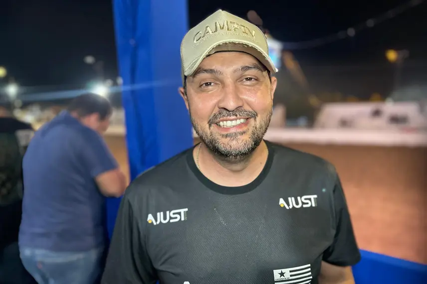 Júnior Macêdo, do Imepi, prestigia 1ª etapa do Campeonato Piauiense de Vaquejada