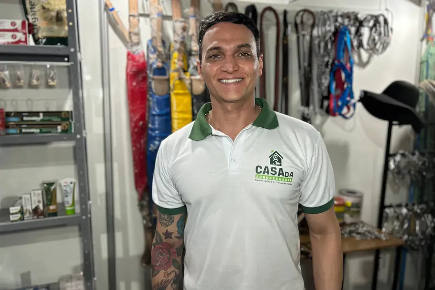 Júnior Macêdo, do Imepi, prestigia 1ª etapa do Campeonato Piauiense de Vaquejada