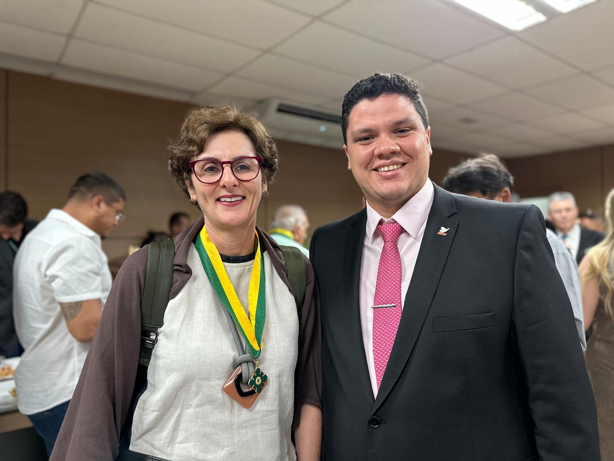 Leônidas Júnior e Lilian dos Santos