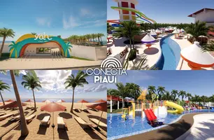 Luís Correia ganhará novo parque aquático com atrações inéditas em outubro (Foto: Divulgação)