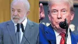 Lula convida Donald Trump para COP30 em Belém (Foto: Lula - Foto: Fabio Rodrigues-Pozzebom/ Agência Brasil; Trump - Foto: Alex Brandon/AP)