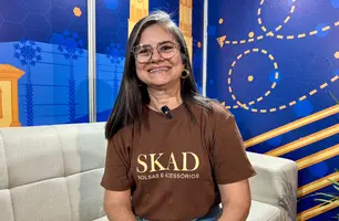 Maira Nery, empreendedora da Skand bolsas e acessórios (Foto: Conecta Piauí)