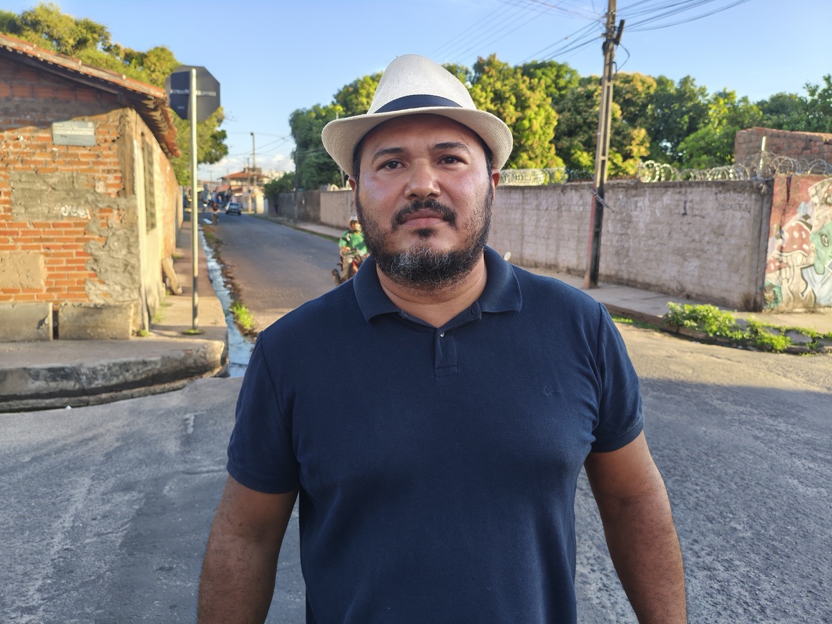 Marcos Almeida, presidente da Associação de Bairros do Santa Maria da Codipo 3.