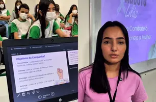 Massapê do PI realiza palestras do Agosto Lilás contra a violência à mulher (Foto: Reprodução)