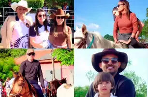 Mega Cavalgada de Água Branca 2025 reúne vaqueiros de vários estados (Foto: Reprodução/Redes sociais)