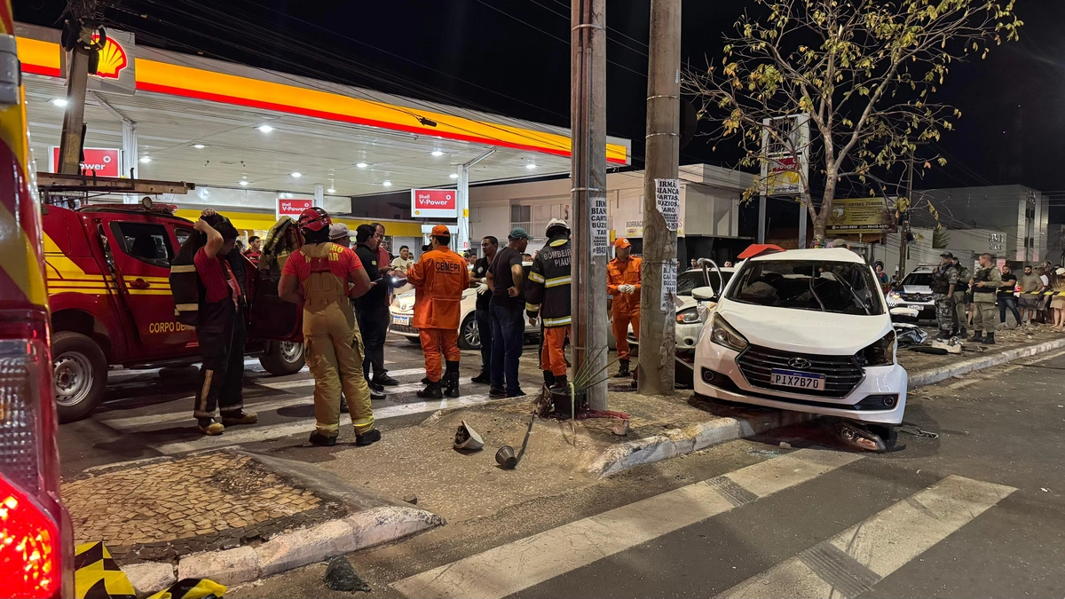 Mortos em grave acidente em Teresina voltavam da igreja; criança está internada