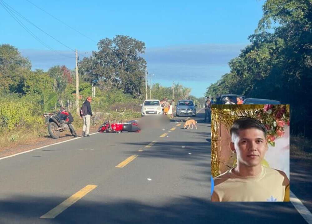 Motociclista morre após colisão com caminhão na BR-222, em Esperantina