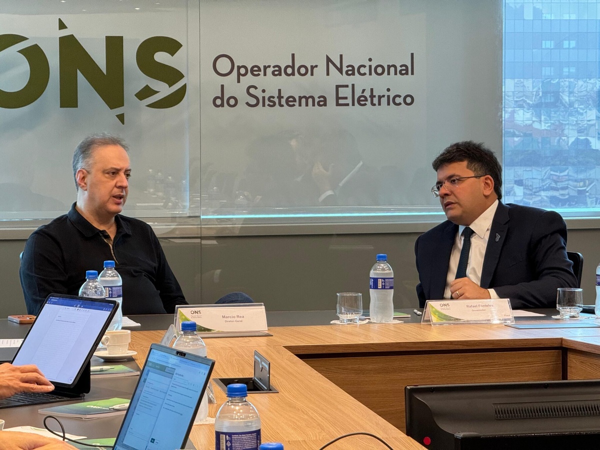No Rio de Janeiro, Rafael Fonteles trata de energia, Porto Piauí e Rio Parnaíba