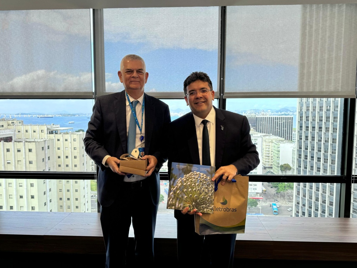 No Rio de Janeiro, Rafael Fonteles trata de energia, Porto Piauí e Rio Parnaíba