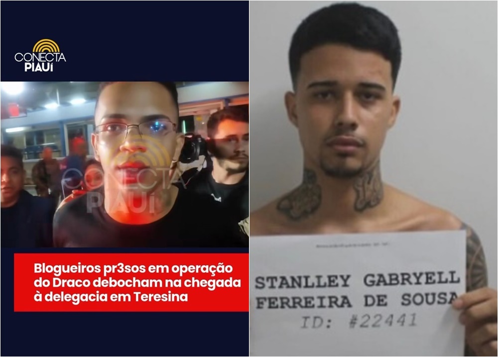 Os dois já foram presos, mas estão soltos