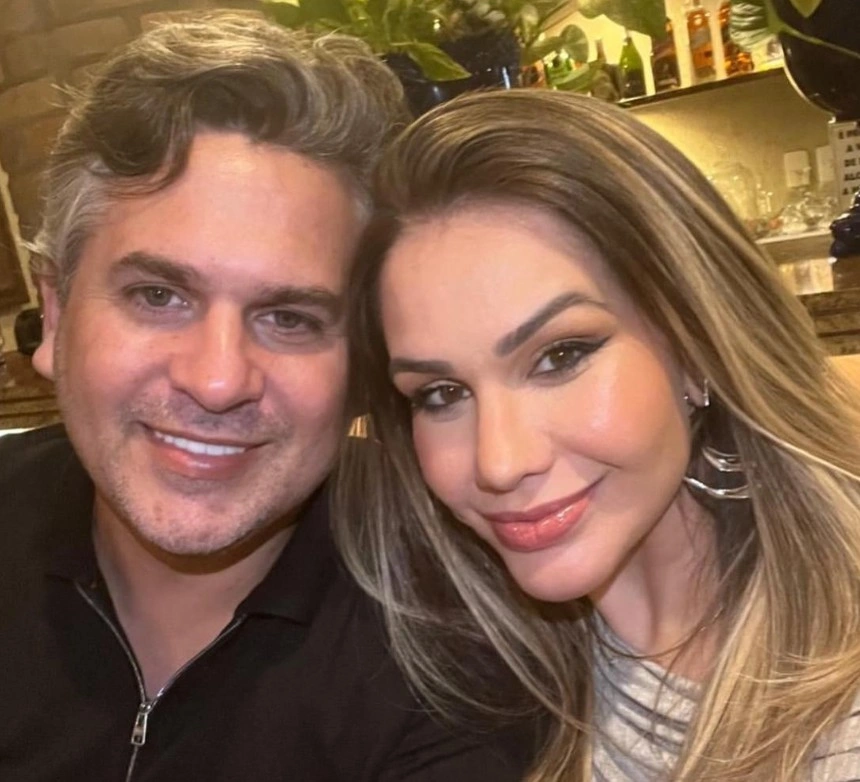 Pablo Santos e Anyara Aires Santos.