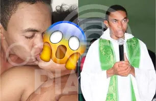 Padre que mantinha relacionamento é afastado no Piauí após vazamento de vídeos (Foto: Reprodução)