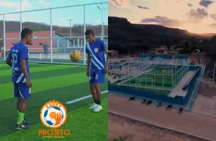 Palmeira do Piauí lança escolinha de futebol gratuita para jovens (Foto: Reprodução)