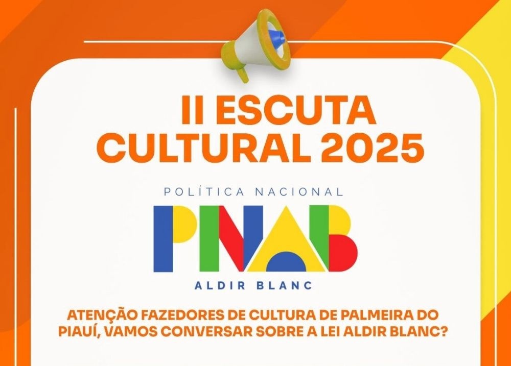 Palmeira do Piauí realiza II Escuta Cultural nesta quinta-feira (28)