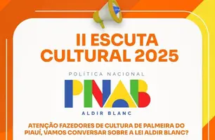 Palmeira do Piauí realiza II Escuta Cultural nesta quinta-feira (28) (Foto: Reprodução)