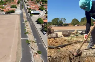 Parnarama inicia revitalização da Avenida Aeroporto com foco em acessibilidade (Foto: Reprodução)