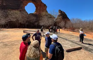 Parque Nacional Serra da Capivara bate recorde de visitação em julho de 2025 (Foto: Mariana Medeiros)