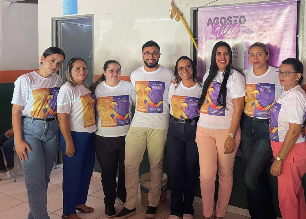 Passagem Franca realiza palestra sobre o Agosto Lilás na Escola Abdias Francisco