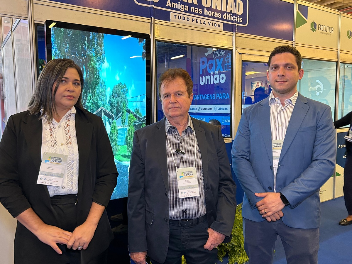 Pax União destaca serviços e Clube Pax em stand no Congresso das Cidades