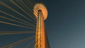 Pêndulo da Ponte Estaiada desafia aventureiros e oferece vista única de Teresina (Foto: Conecta Piauí)