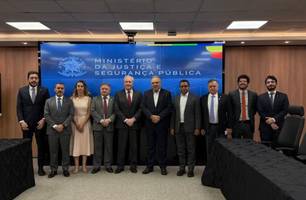 PF e bancada federal se reúnem com ministro Lewandowski em Brasília (Foto: Reprodução)