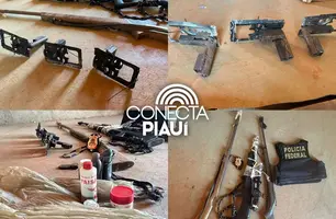 PF prende homem por caça ilegal e divulgação de crimes ambientais no Piauí (Foto: Reprodução)
