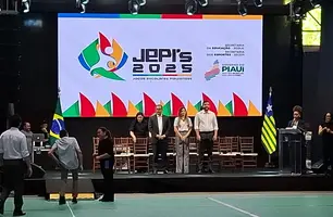 Piauí abre a etapa estadual dos JEPIs na Arena Verdão, em Teresina (Foto: Conecta Piauí)