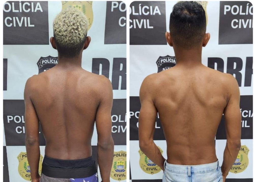 Polícia Civil prende dois suspeitos de roubo e furto de motocicletas no Piauí