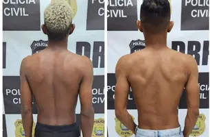 Polícia Civil prende dois suspeitos de roubo e furto de motocicletas no Piauí (Foto: Reprodução)
