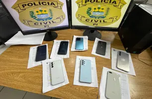 Polícia Civil recupera celulares roubados no Piauí e em outros estados (Foto: Reprodução)