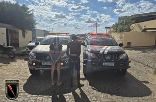 Polícia fecha ponto de venda de drogas e prende dois suspeitos em Paulistana (Foto: Divulgação/SSP-PI)