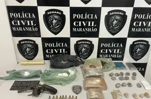 Polícia militar faz operação em Matões e prende suspeitos, drogas e armas (Foto: Reprodução)