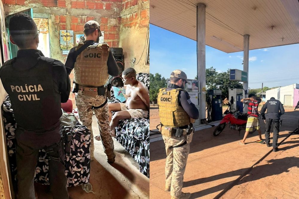 Polícia prende dois suspeitos de tráfico e receptação em Curralinhos