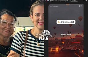 Poucas horas antes de ser morta, Penélope Brito compartilhou mensagem à mãe (Foto: Reprodução)