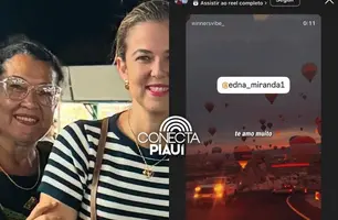 Poucas horas antes de ser morta, Penélope Brito compartilhou mensagem à mãe (Foto: Reprodução)