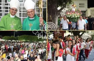 Praça da Catedral lota de fiéis na 2ª noite dos Festejos de São Raimundo Nonanato (Foto: Divulgação)