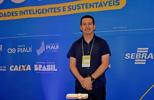 Prefeito de Caxingó participa de congresso sobre cidades inteligentes no Piauí (Foto: Cidades da Net)