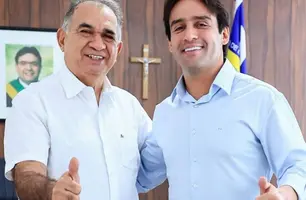 Prefeito Milton Passos se reúne com Flávio Nogueira Júnior em busca de recursos (Foto: Reprodução)