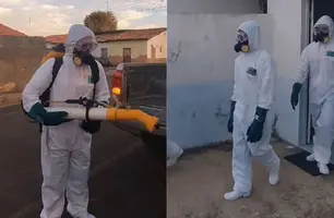 Prefeitura de Beneditinos inicia nebulização especial contra o Aedes Aegypti (Foto: Reprodução/Redes sociais)