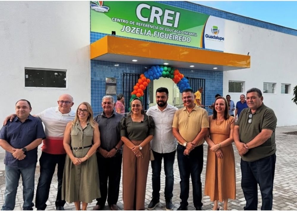 Prefeitura de Guadalupe inaugura o CREI: Centro de Referência de Educação Infantil
