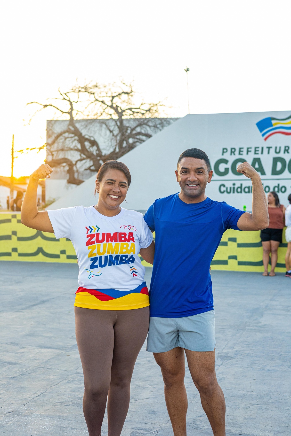 Prefeitura de Lagoa do Piauí realiza 1º Aulão de Zumba na Praça Principal