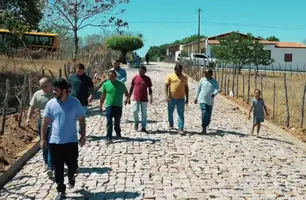 Prefeitura de Santa Rosa avança com pavimentação no bairro Cajueiro (Foto: Reprodução/Redes Sociais)
