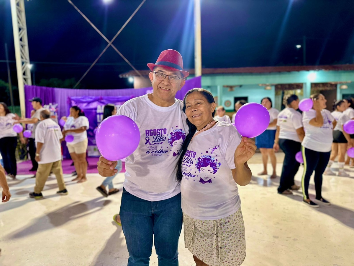 Prefeitura de São João do Arraial realiza evento em alusão ao Agosto Lilás