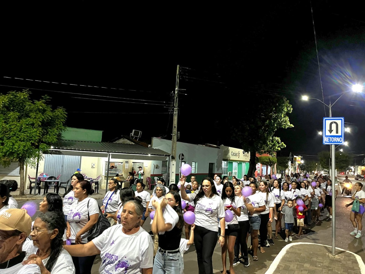 Prefeitura de São João do Arraial realiza evento em alusão ao Agosto Lilás