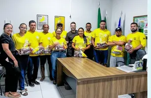 Prefeitura reforça segurança da Brigada Municipal de Incêndio em Aroazes (Foto: Reprodução/Redes sociais)