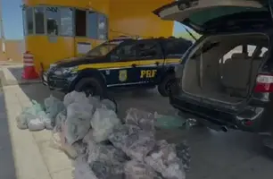 PRF apreende carga de quase R$ 95 mil em mercadorias sem nota fiscal no Piauí (Foto: Reprodução)