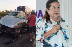 Primeira-dama de cidade do Maranhão morre em grave acidente na BR-316 (Foto: Reprodução)