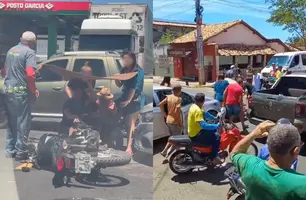 Professor de dança fica ferido após acidente na BR-343, em Campo Maior (Foto: Reprodução)