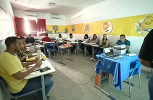 Professores participam do 1º encontro do ‘De Olho no SAEB’ em São Raimundo Nonato (Foto: Reprodução)