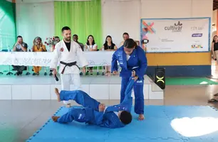 Projeto leva aulas gratuitas de vôlei e judô para 140 crianças em Teresina (Foto: Reprodução)